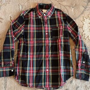 Crewcuts Plaid Button Down Sz 10